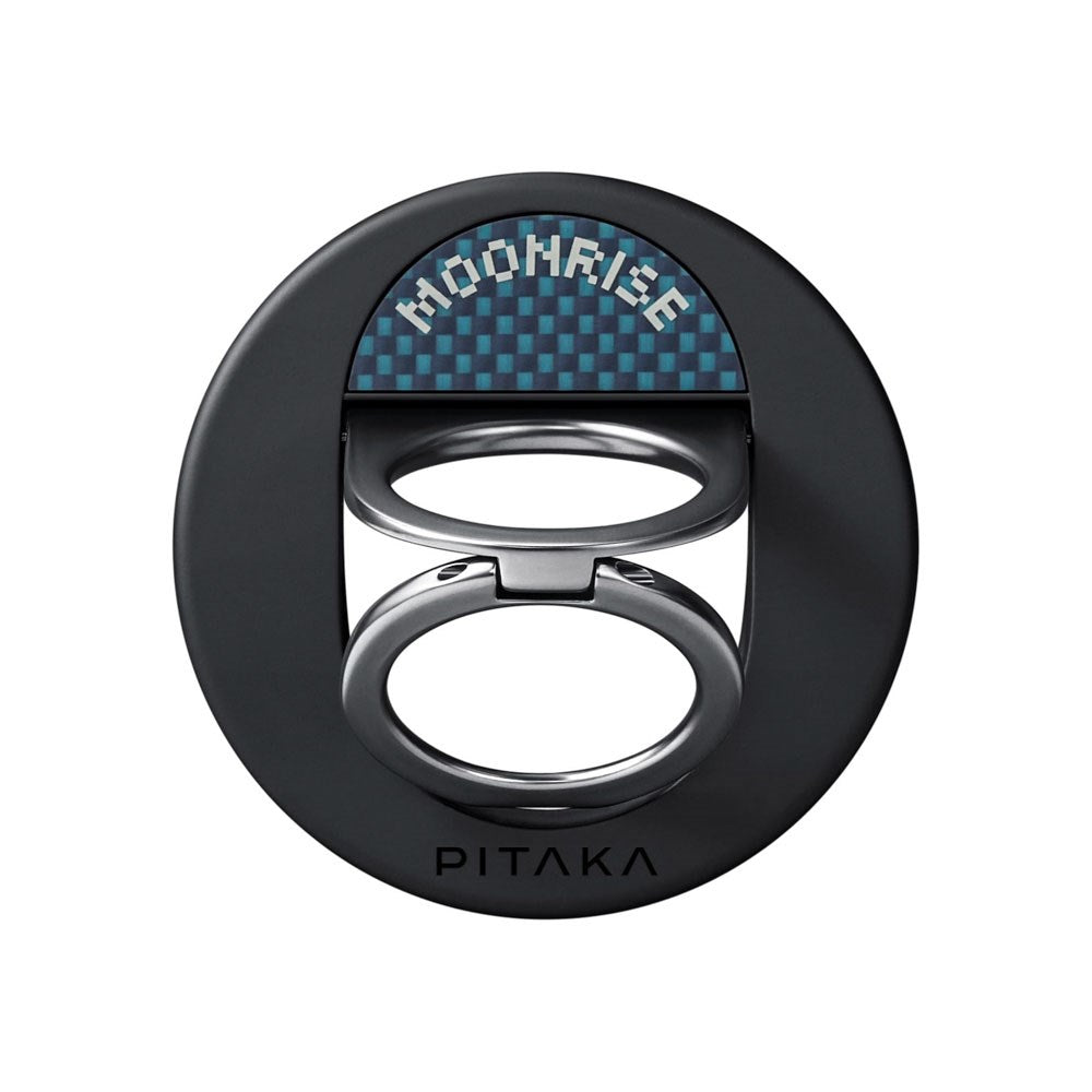 PITAKA MagEZ Grip 3 Ring Holder for Mobile - MagSafe Compatible - Moonrise