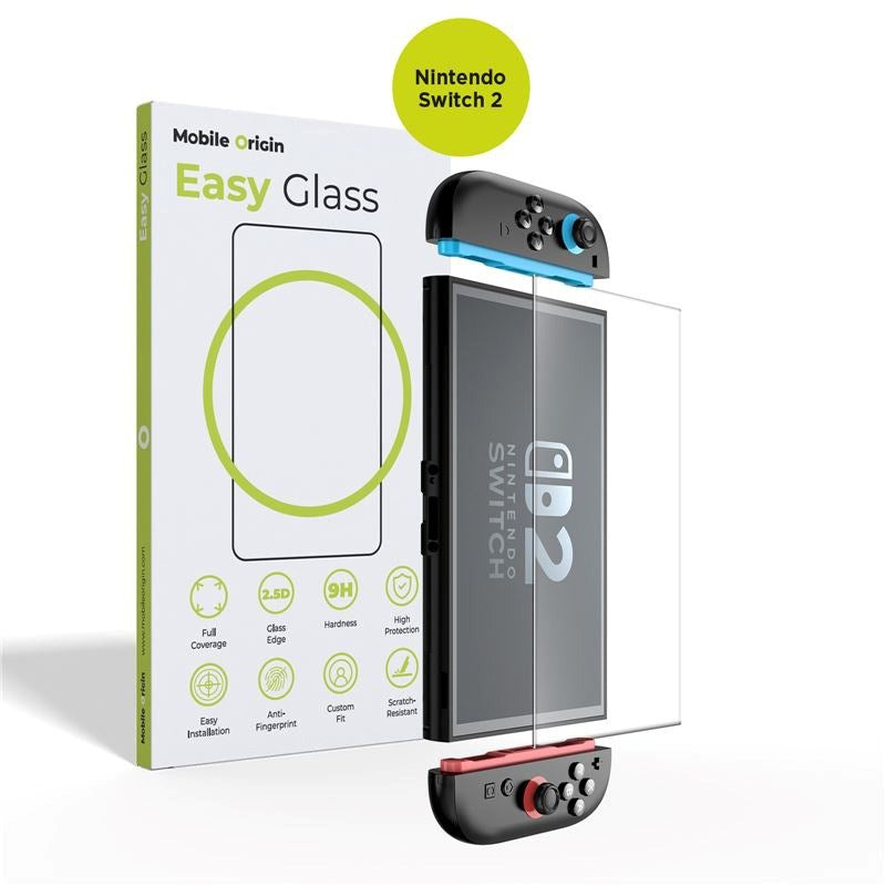 Nintendo Switch 2 Mobile Origin EasyGlass Screen Protector - Transparent