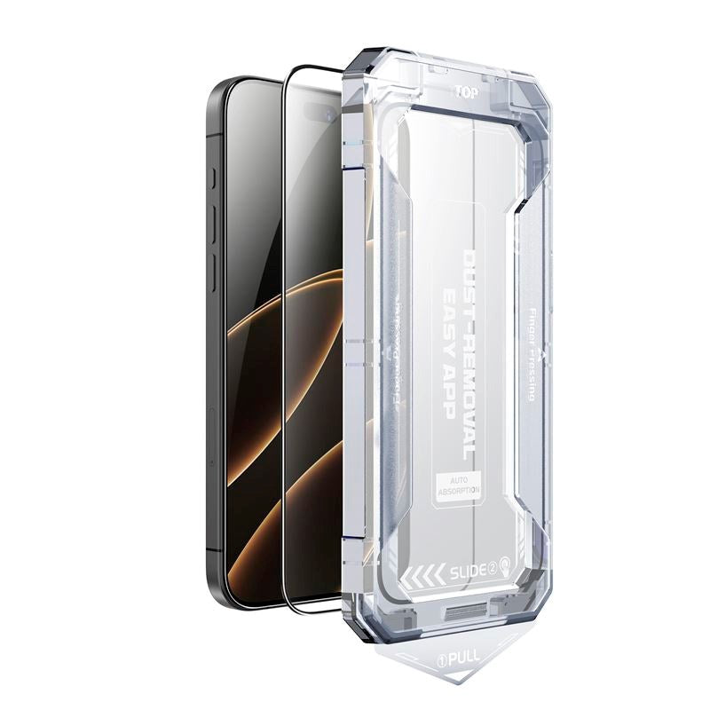 iPhone 17 Pro Mobile Origin Screen Guard Screen Protector Glass with Easy Applicator - Transparent