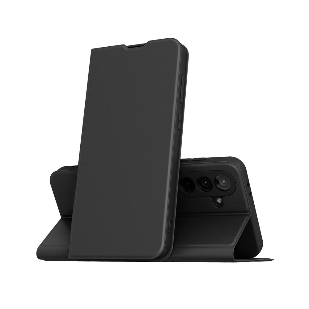 Spello Samsung Galaxy A26 (5G) Faux Leather Flip Case with Stand Function - Black