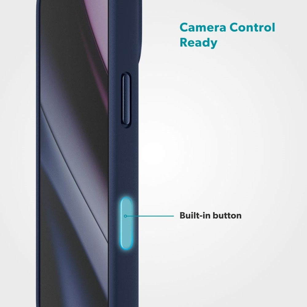 iPhone 17 Pro Epico HeroMatte Pro Mag+ Case with Camera Protection - MagSafe Compatible - Blue