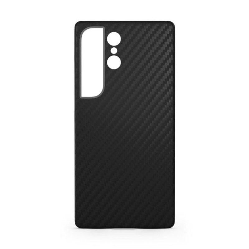 Samsung Galaxy S26 Spello Mag+ Carbon Case - MagSafe Compatible - Black