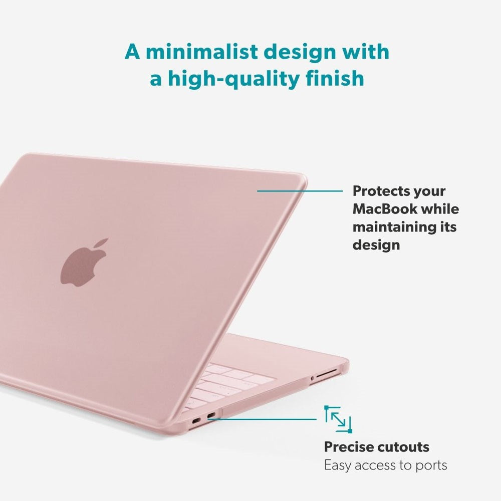 MacBook Neo 13 A18 Pro (2026) Epico Slim Shell - Matte Blush