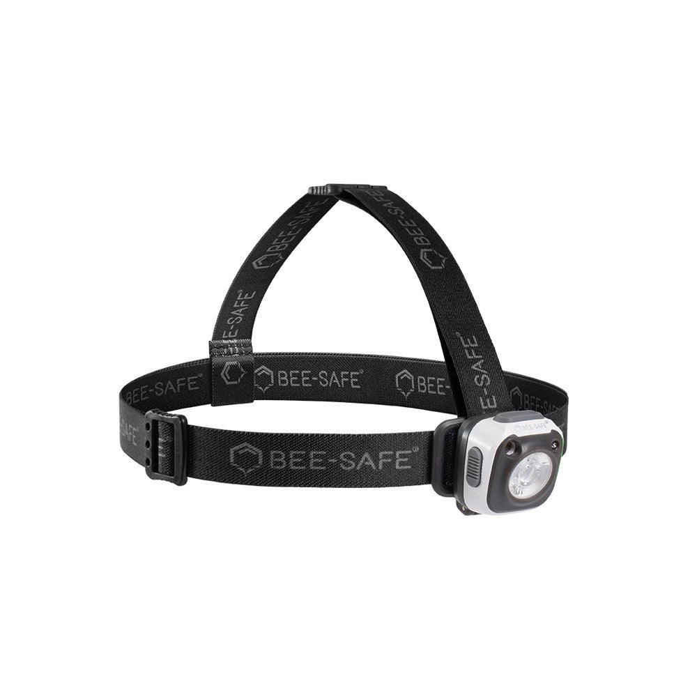 Bee-Safe LED Headlight - Black / White