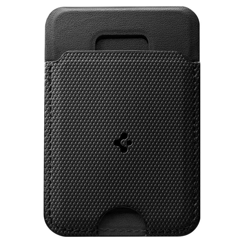 Spigen Slim Fold Card Holder for 1 Cards with Stand Function - MagSafe Compatible - Black