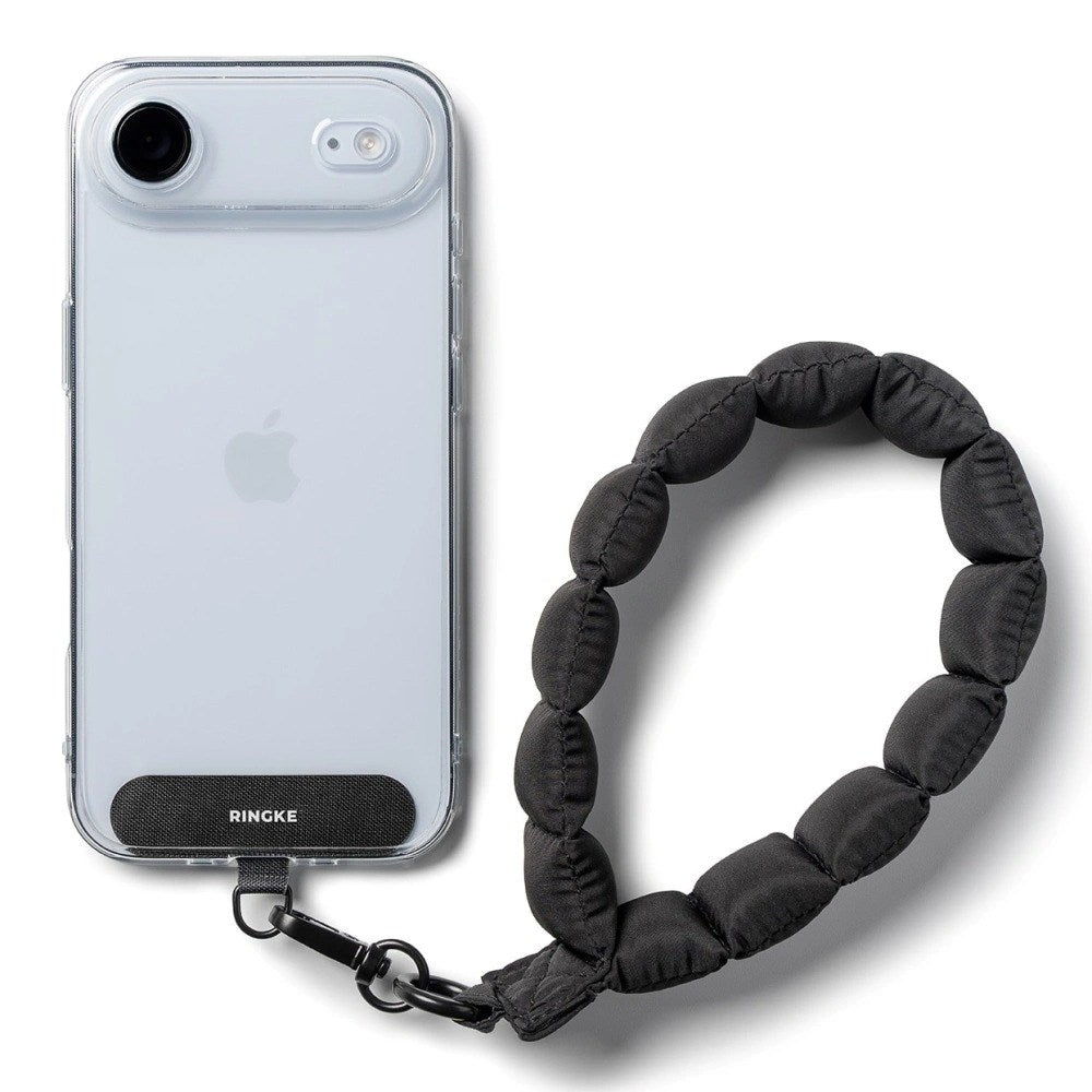 Ringke Puffer Mobile Strap with Insert Plate - Black