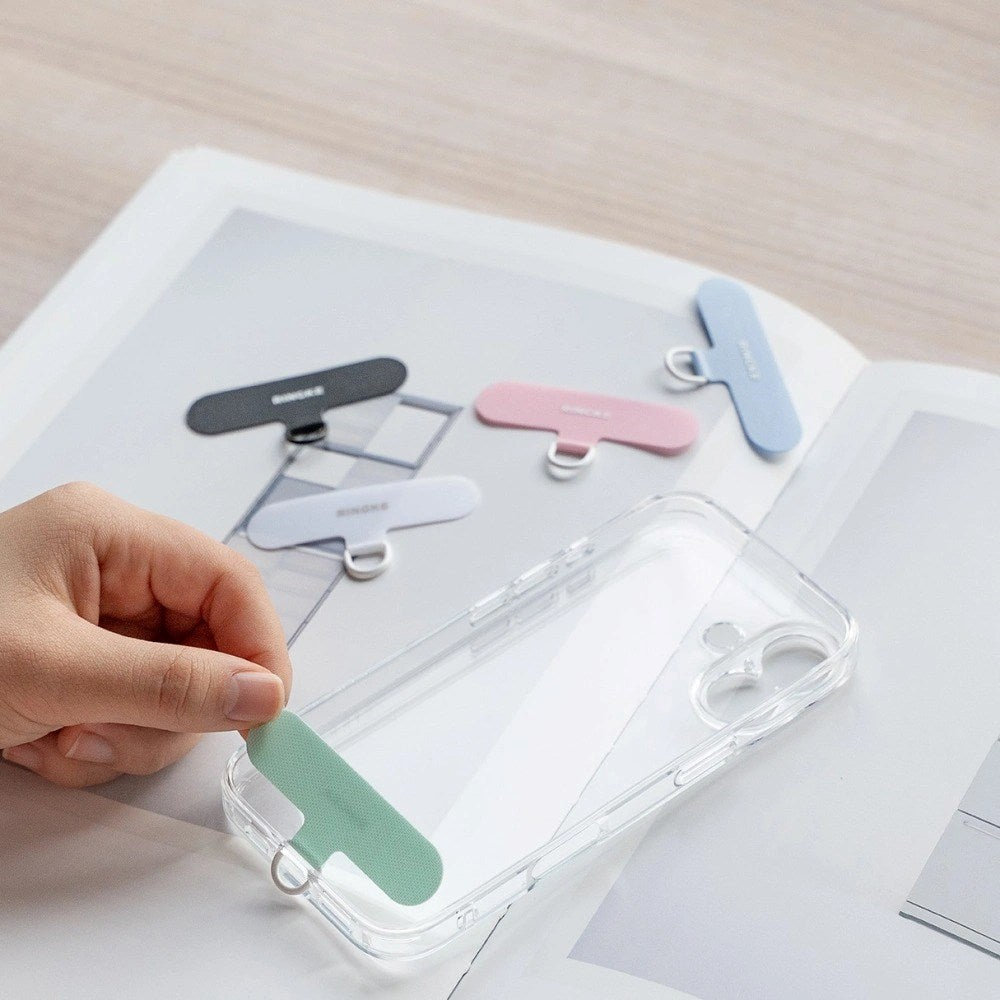 Ringke Puffer Mobile Strap with Insert Plate - Pink