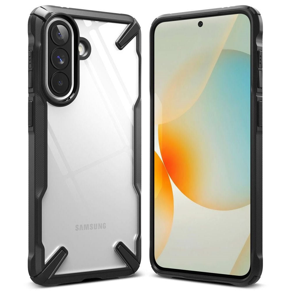 Samsung Galaxy A57 Ringke Fusion X Case - Black / Transparent