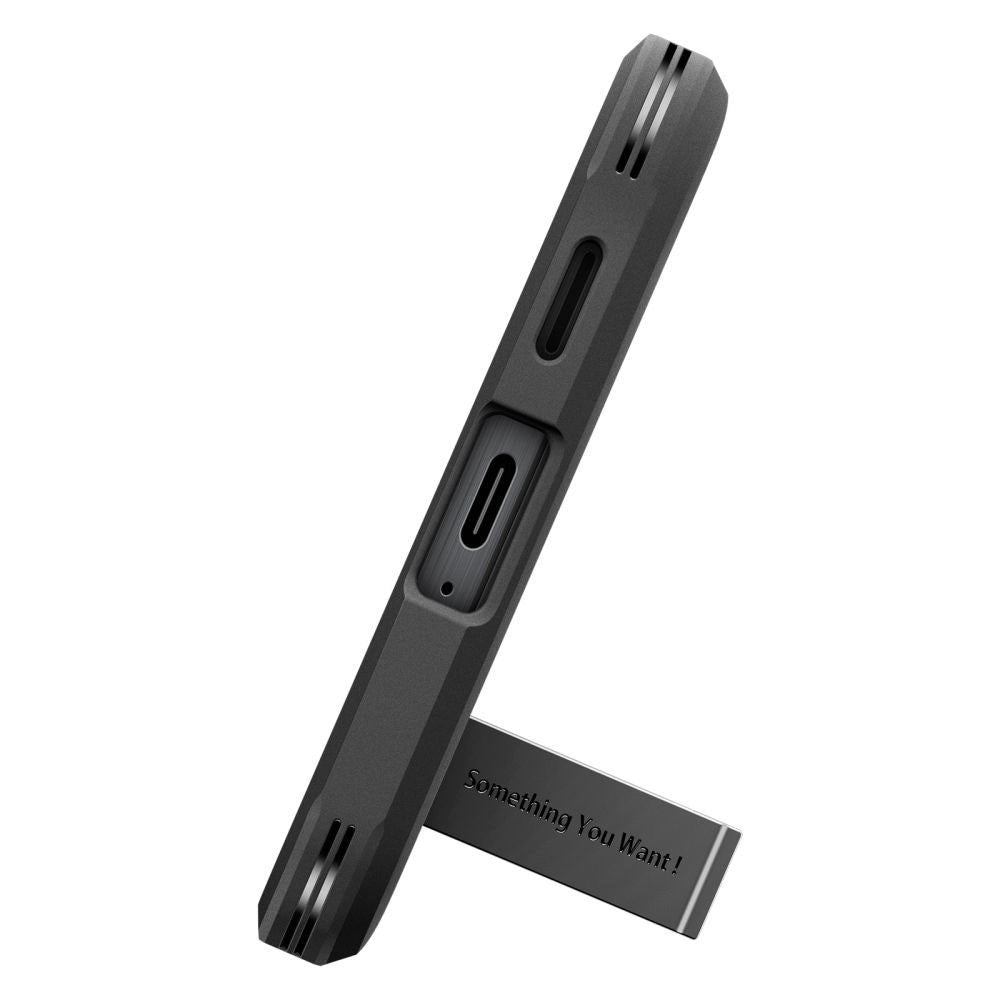 Samsung Galaxy A57 Spigen Tough Armor T Case with Kickstand - Black