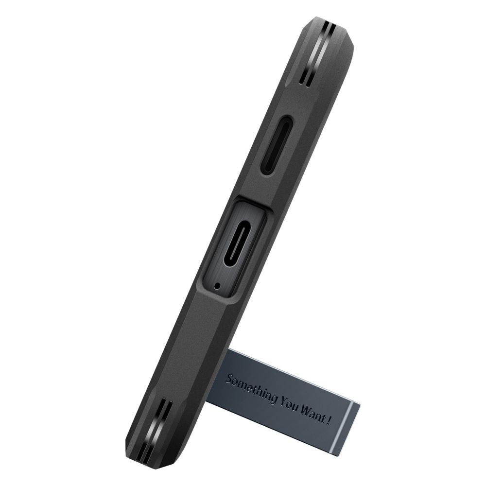 Samsung Galaxy A57 Spigen Tough Armor T Case with Kickstand - Blue