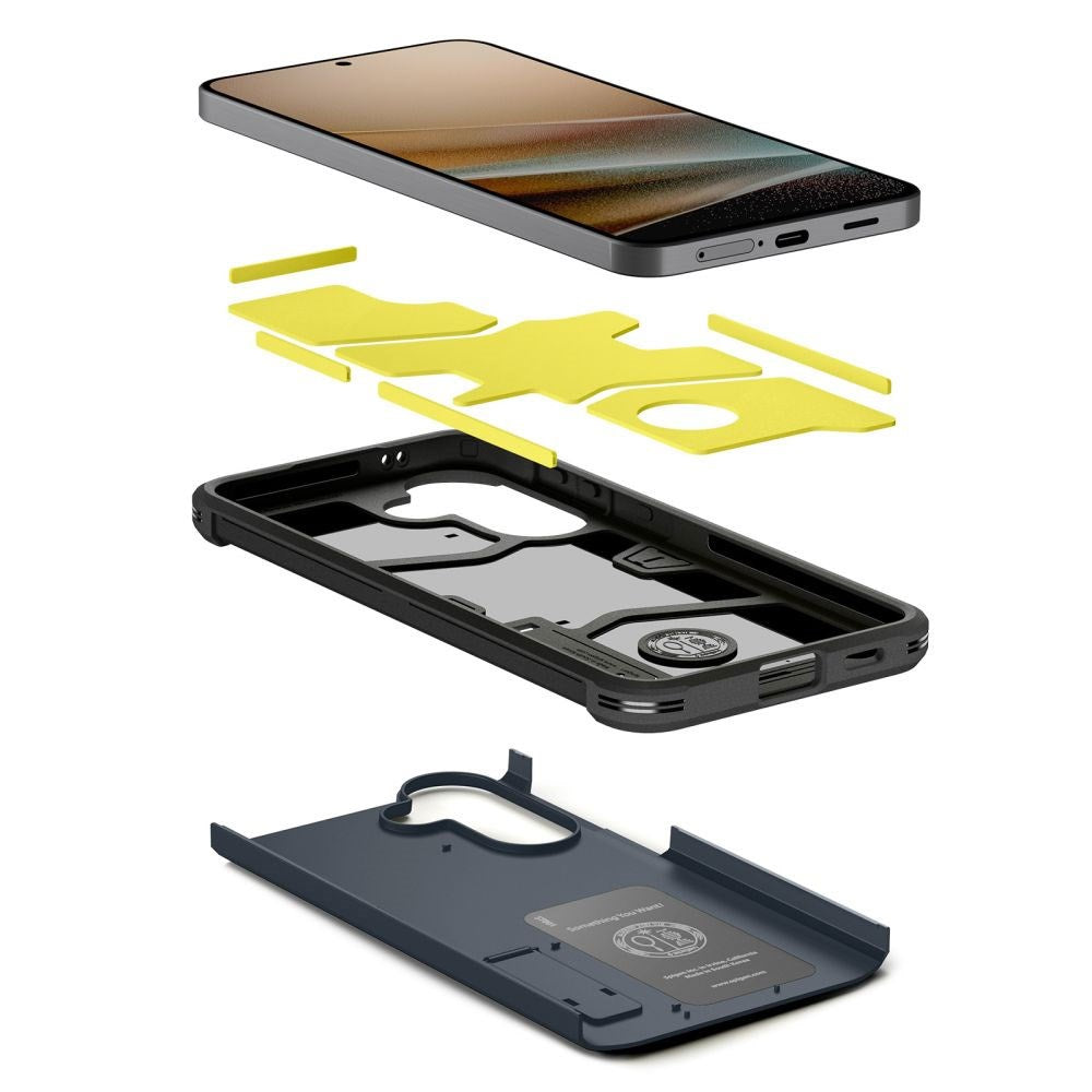 Samsung Galaxy A57 Spigen Tough Armor T Case with Kickstand - Blue