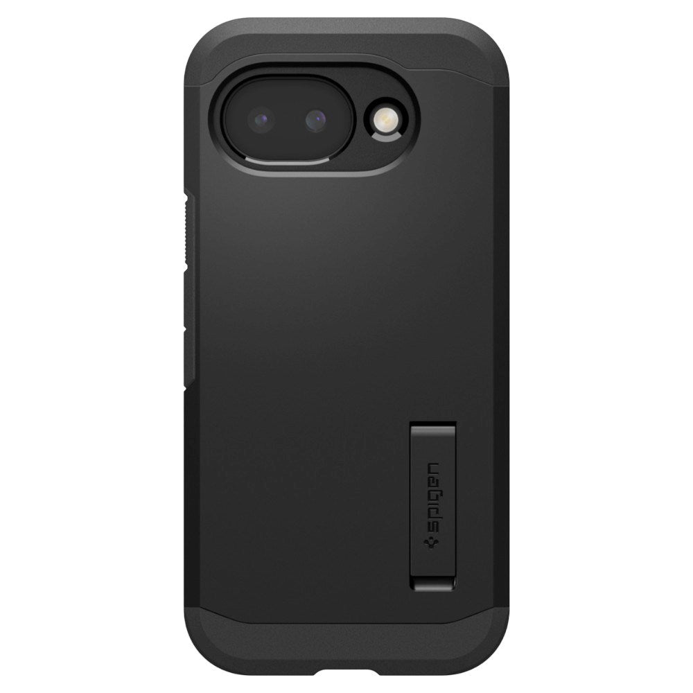 Google Pixel 10a Spigen Tough Armor Hybrid Case with Kickstand - MagSafe Compatible - Black