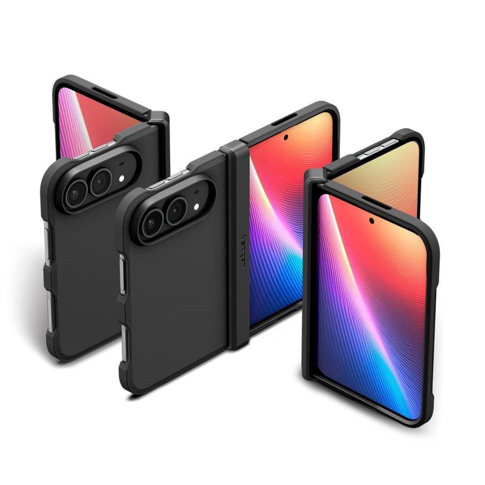 iPhone Duo Spigen Tough Amor Mag Case - MagSafe Compatible - Black