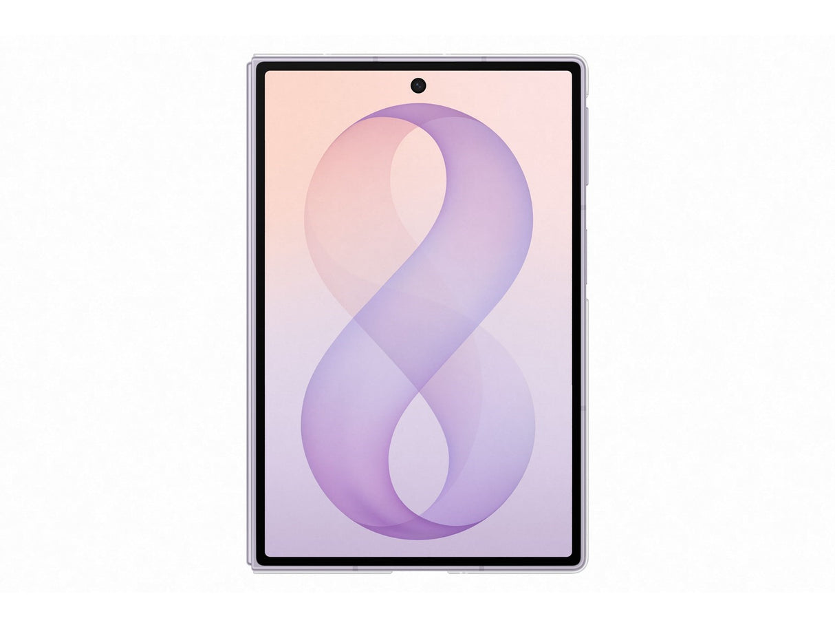 Original Samsung Galaxy Z Fold8 Shell Clear Magnet Case w. Protective film - Transparent