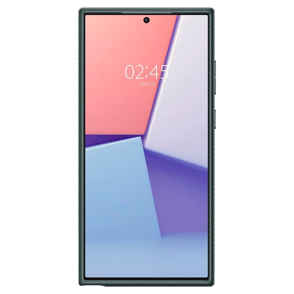 Samsung Galaxy S23 Ultra Spigen Liquid Air - Flexible Plastic Case - Green