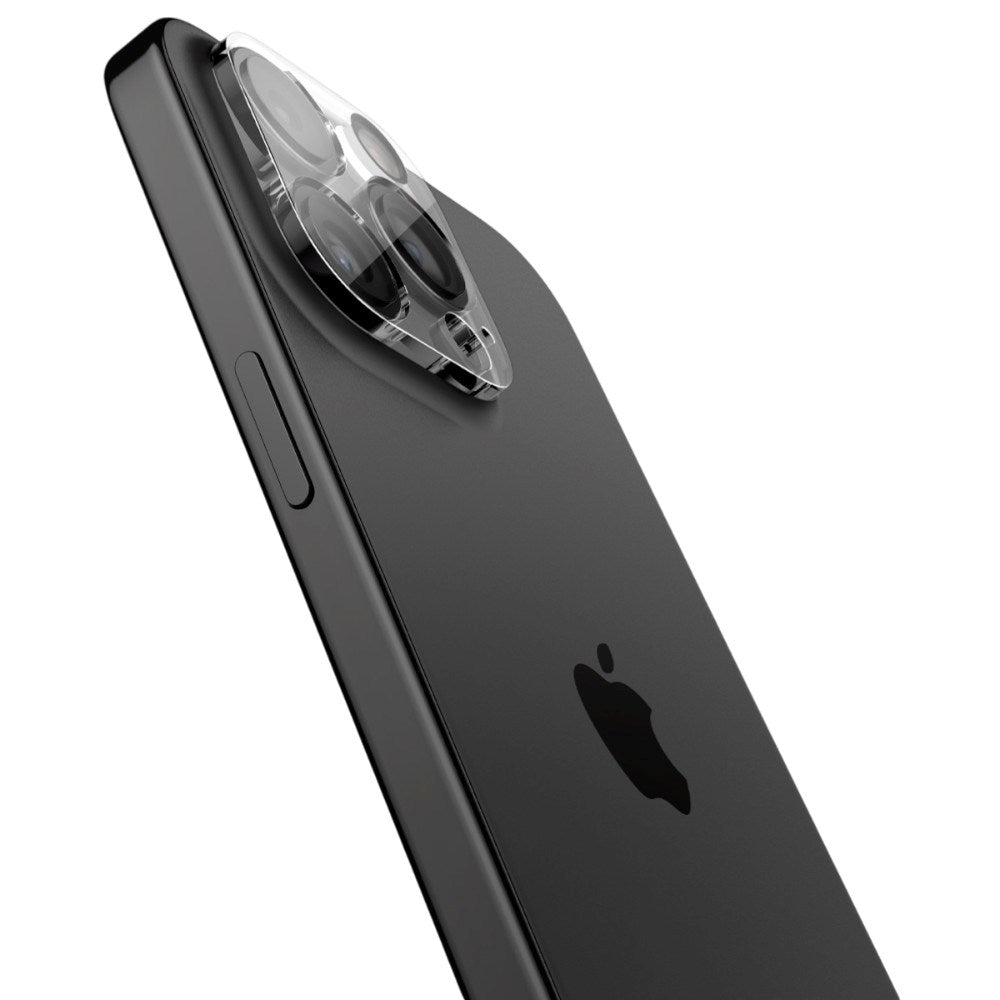 iPhone 16 Pro / 16 Pro Max / 15 Pro / 15 Pro Max / 14 Pro / 14 Pro Max Spigen Glass tR Optik Camera Protection Glass - 2 pcs - Transparent