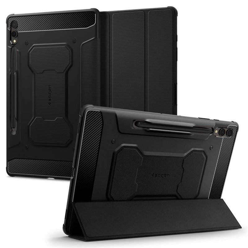 Samsung Galaxy Tab S9+ (Plus) Spigen Rugged Armor Pro Case - Black