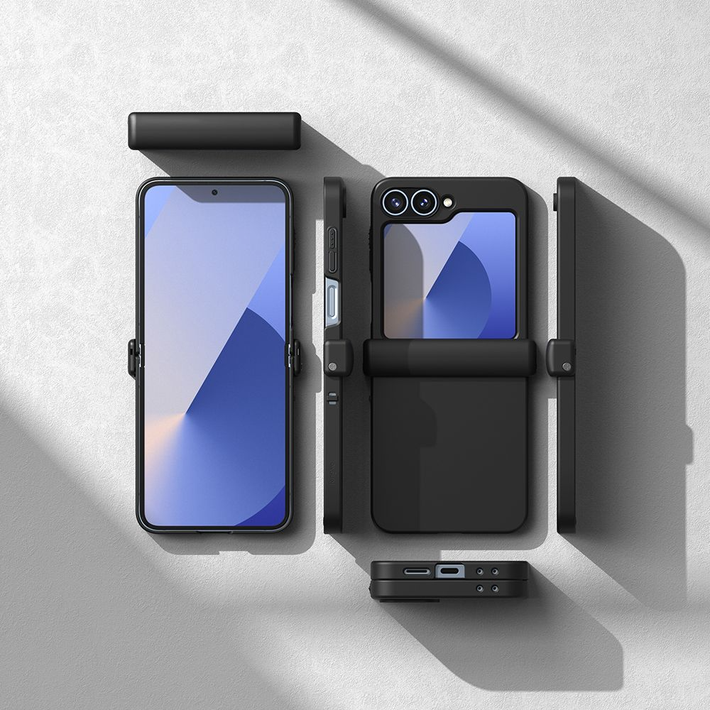 Samsung Galaxy Z Flip7 FE / Flip6 Ringke Slim Hinge Plastic Case - MagSafe Compatible - Matte Transparent