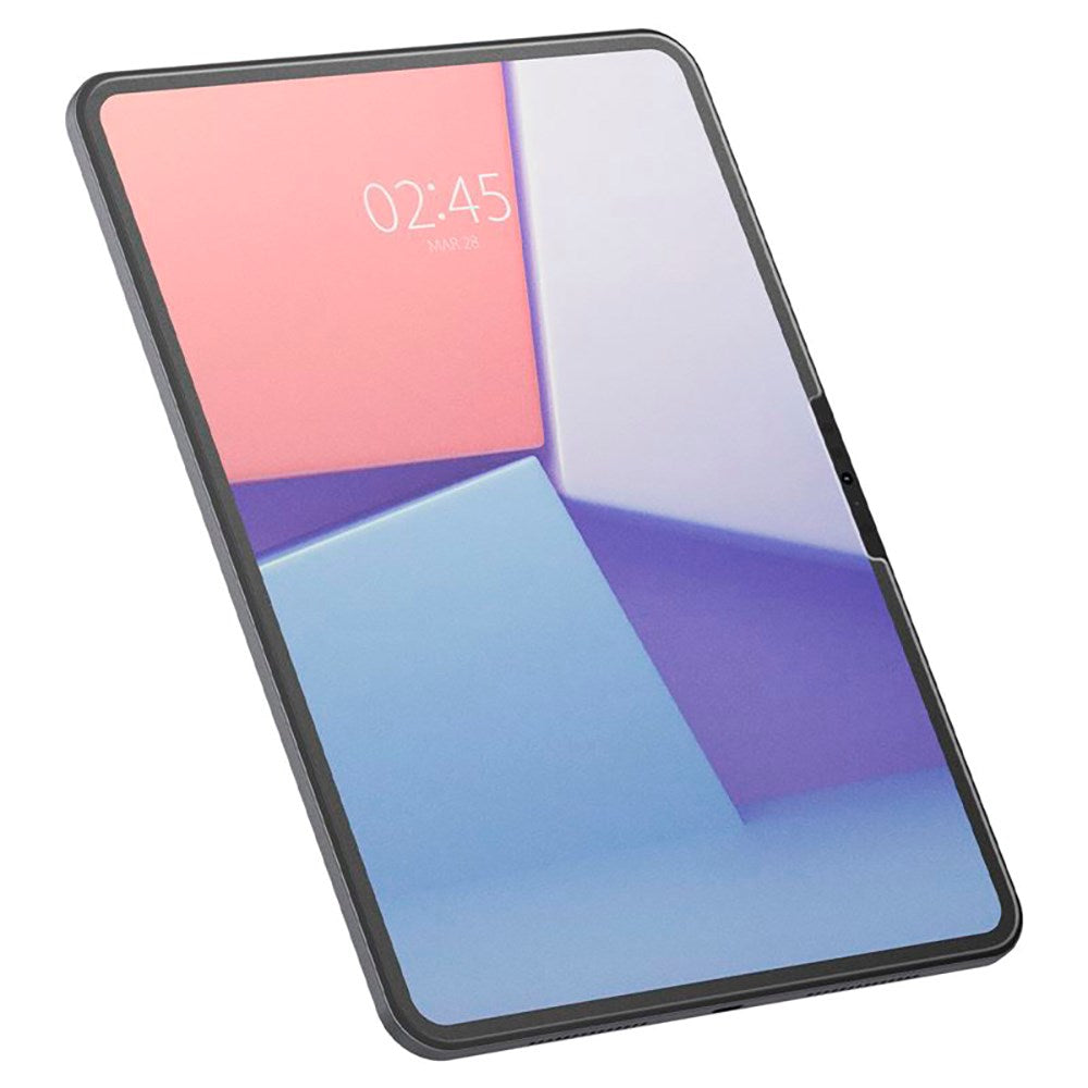iPad Pro 11" (2025 / 2024) Spigen Paper Touch EZ Fit Glas.tR Screen Protection - Case Friendly - Transparent
