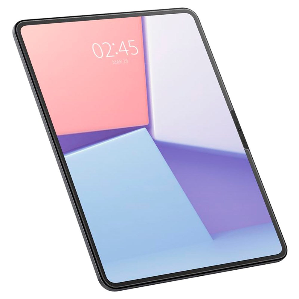 iPad Pro 13" (2025 / 2024) Spigen Paper Touch EZ Fit Glas.tR Screen Protection - Case Friendly - Transparent