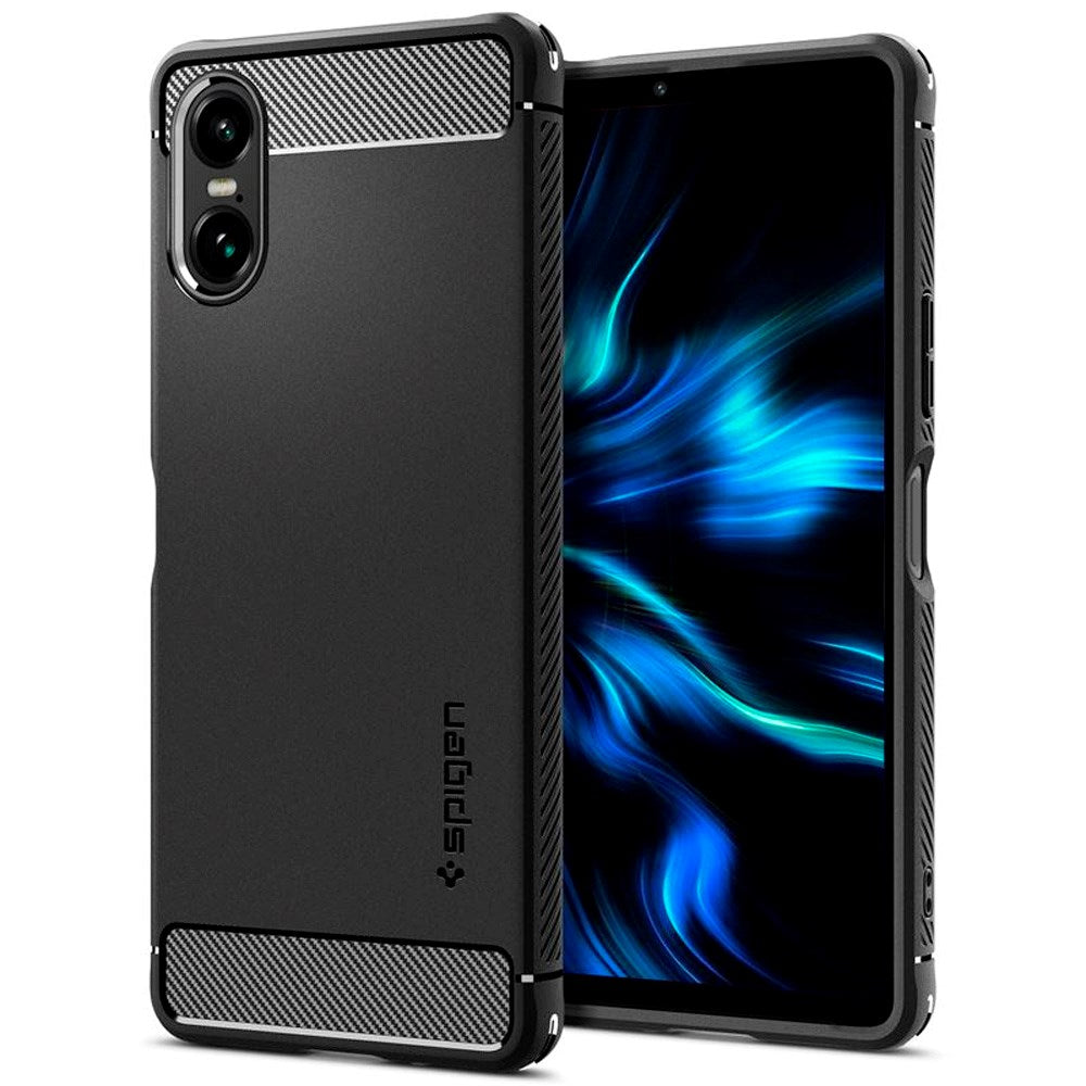 Sony Xperia 10 VI Spigen Rugged Armor Case - Black