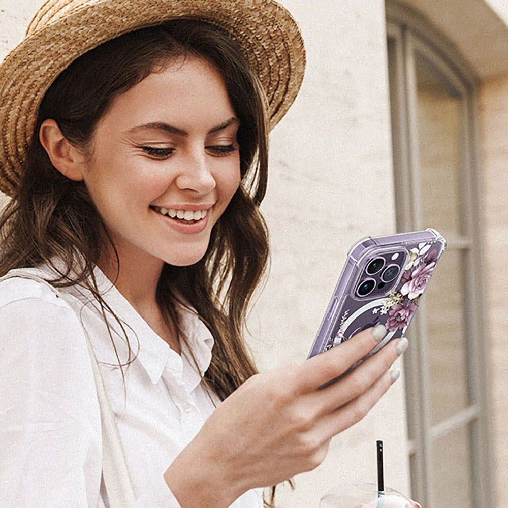 iPhone 12 / 12 Pro Tech-Protect MagMood Case - MagSafe Compatible - Spring Floral