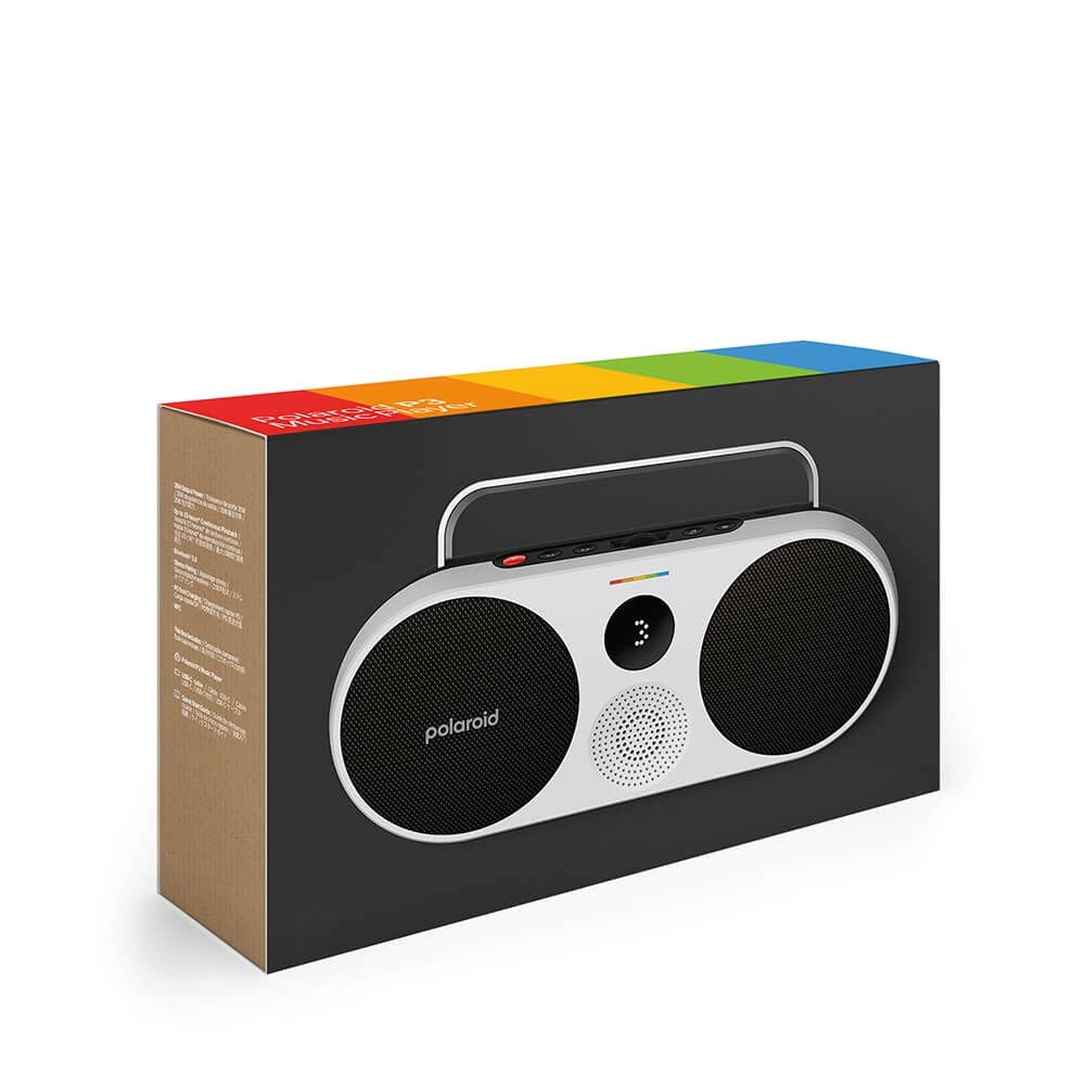 Polaroid Player P3 Portable Bluetooth Speaker - White / Black