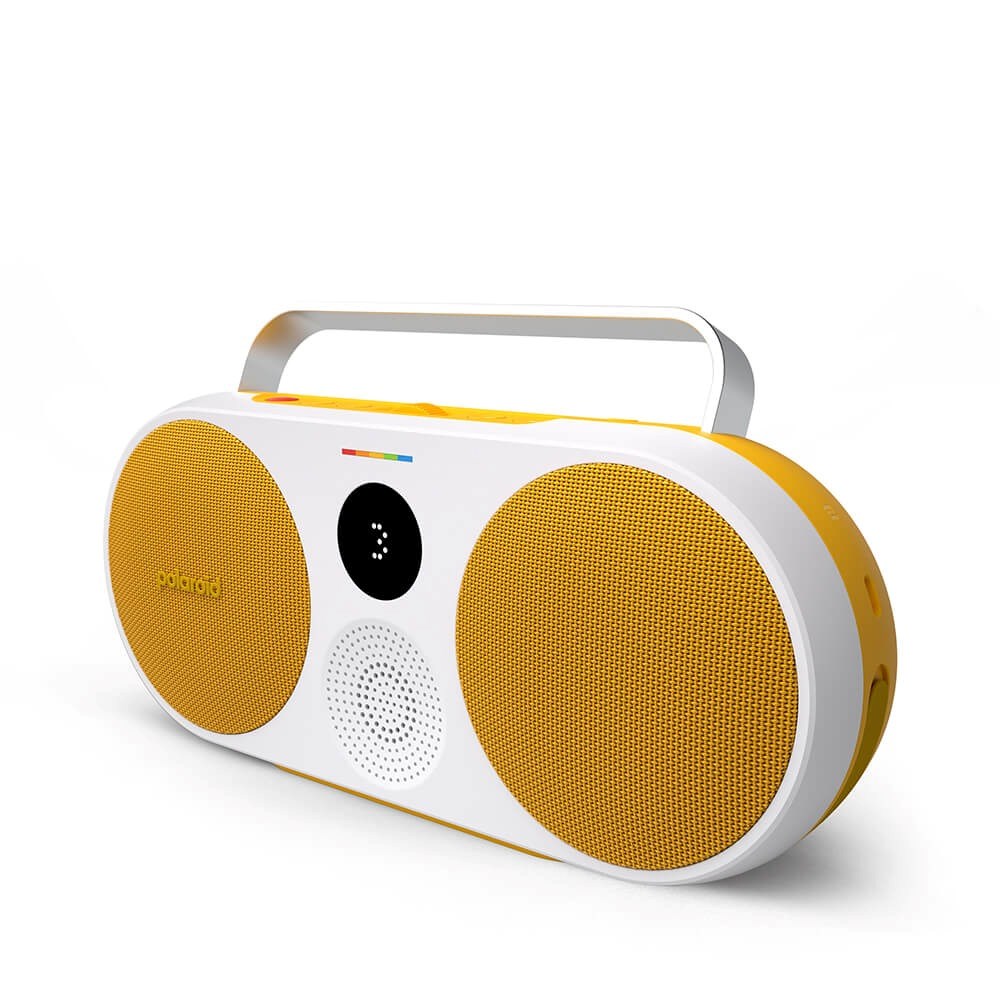 Polaroid Player P3 Portable Bluetooth Speaker - White / Yellow