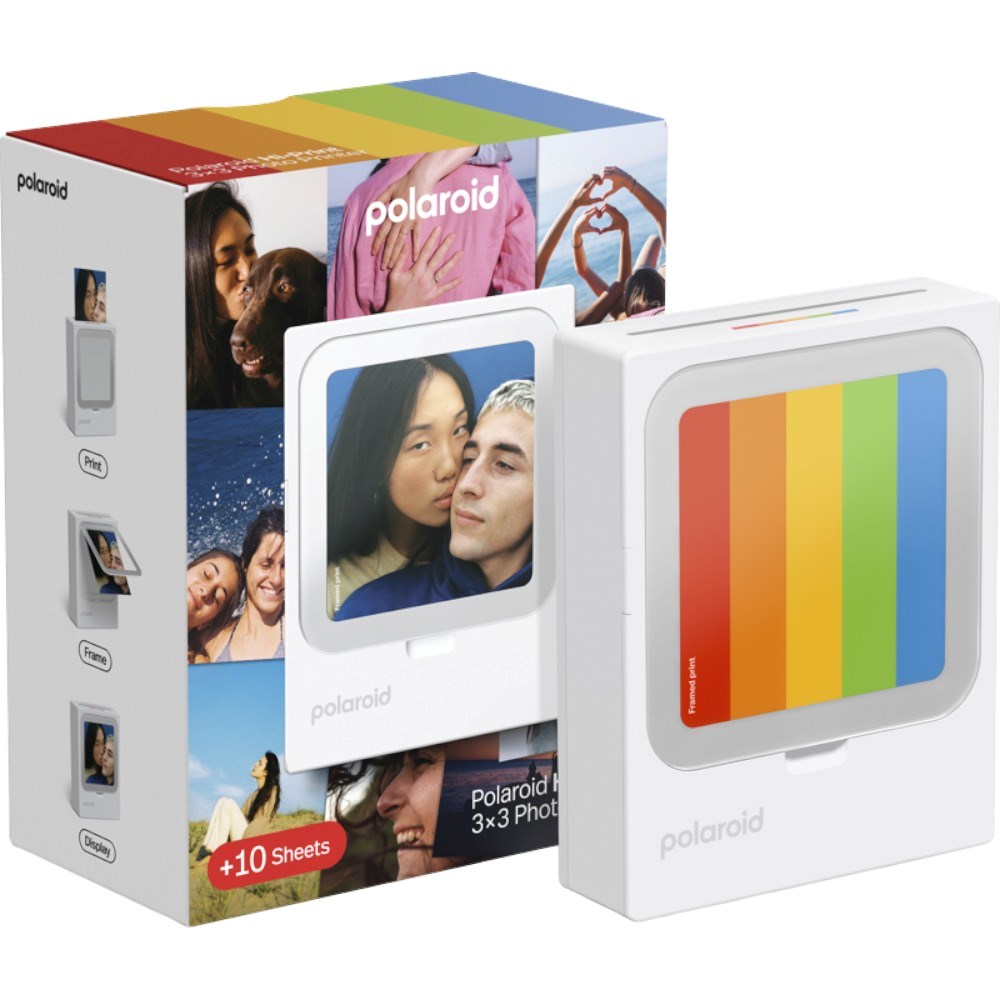 Polaroid Hi-Print 3x3 Pocket Printer incl. 10x Photo Paper - White