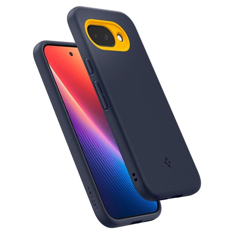 Google Pixel 9a Spigen Nano Pop Case - MagSafe Compatible - Blue / Yellow