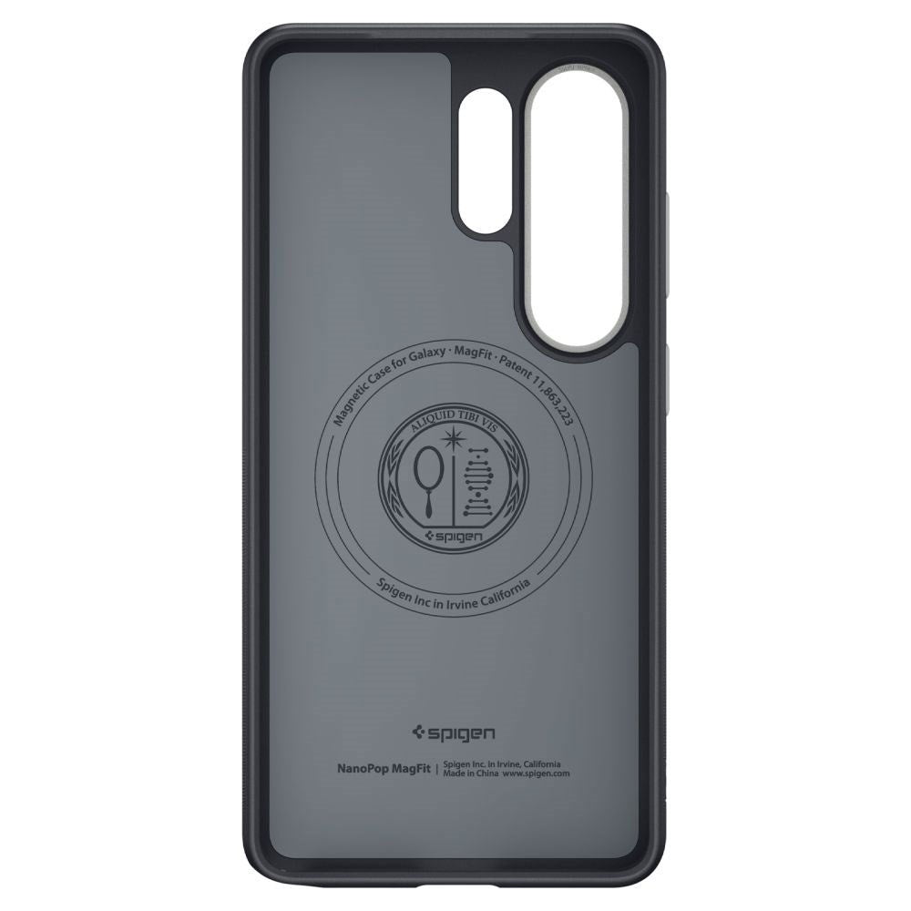 Samsung Galaxy S26 Ultra Spigen Nano Pop Hybrid Case - MagSafe Compatible - Black / Grey