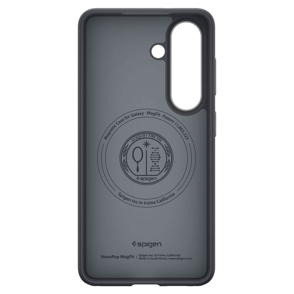 Samsung Galaxy S26 Spigen Nano Pop Hybrid Case - MagSafe Compatible - Black / Grey