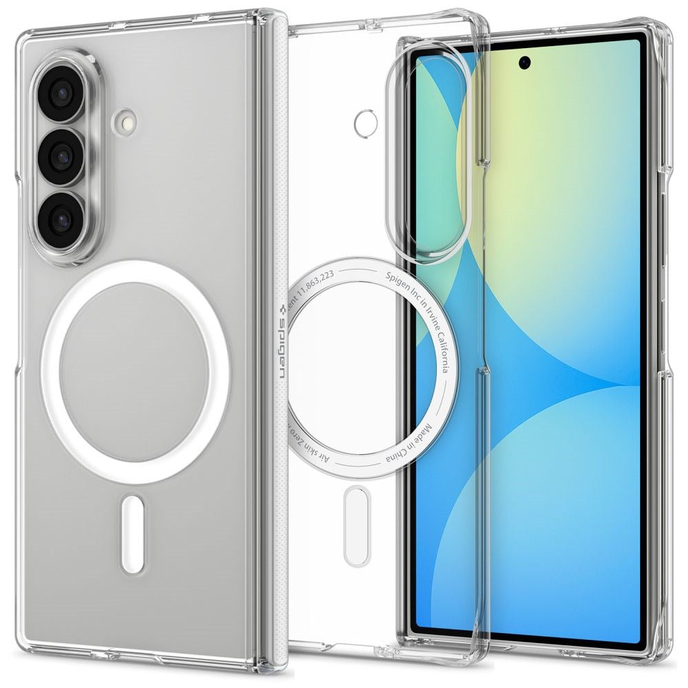 Samsung Galaxy Z Fold8 Ultra Spigen Air Skin Zero Case - MagSafe Compatible - Transparent / White