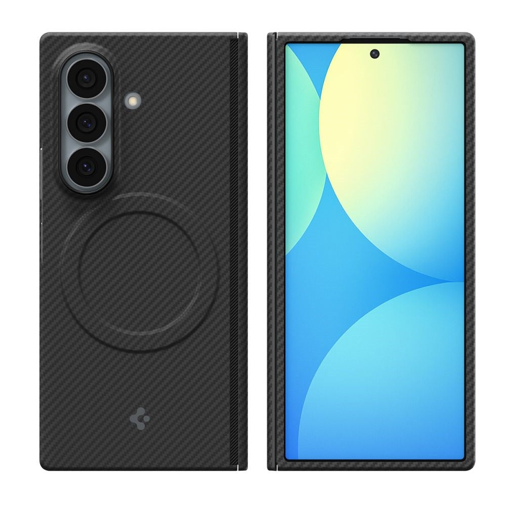 Samsung Galaxy Z Fold8 Ultra Spigen Air Skin Aramid Case - MagSafe Compatible - Black