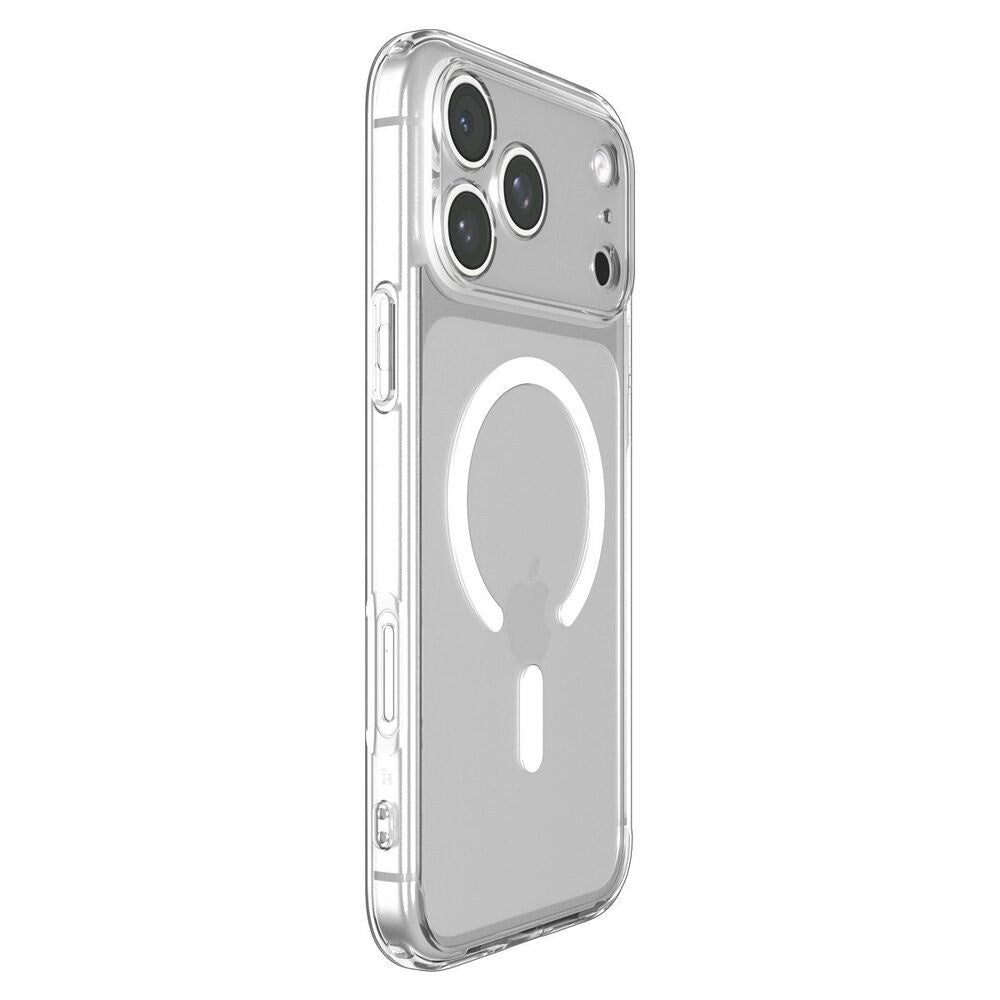 iPhone 18 Pro / 17 Pro Spigen Ultra Hybrid Case - MagSafe Compatible - Transparent / White