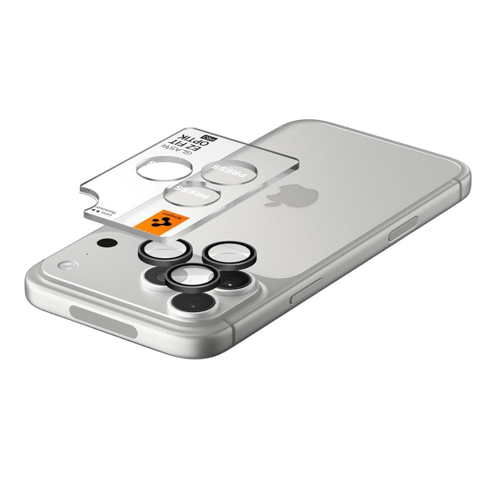 iPhone 18 Pro / 18 Pro Max Spigen Glass tR EZ Fit Optik Pro Camera Lens Protector - 2 pcs - Grey