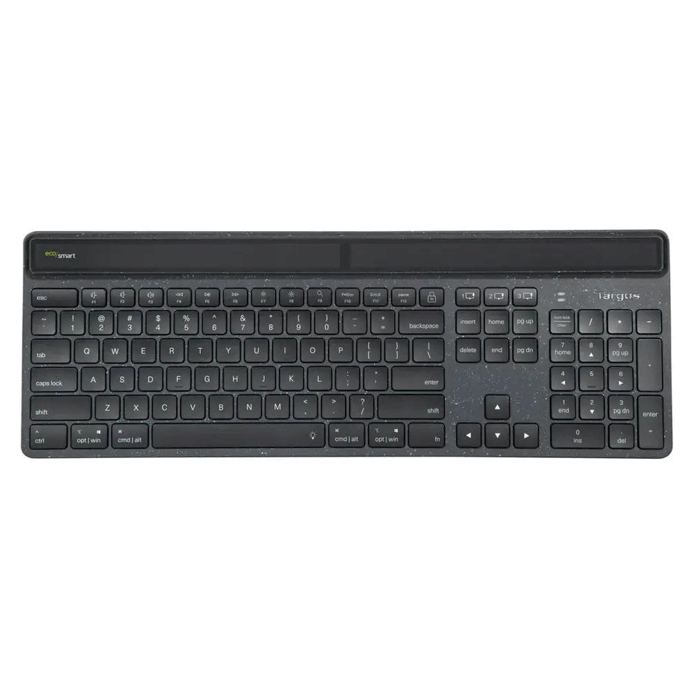 Targus EcoSmart Wireless Bluetooth Keyboard - Nordic Layout - Black