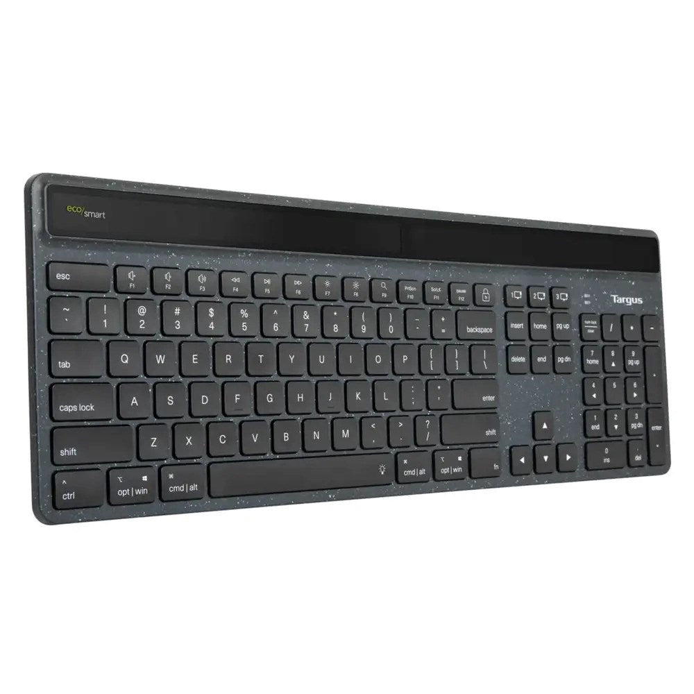 Targus EcoSmart Wireless Bluetooth Keyboard - Nordic Layout - Black