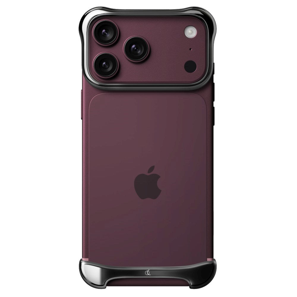 iPhone 18 Pro Max Arc Pulse Aluminum Bumper Case - Graphite