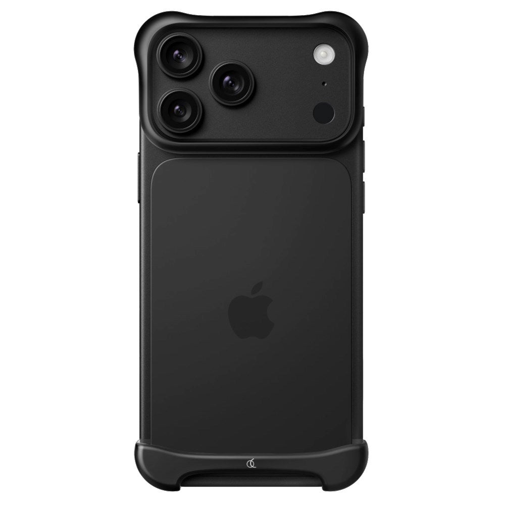 iPhone 18 Pro Max Arc Pulse Aluminum Bumper Case - Matte Black