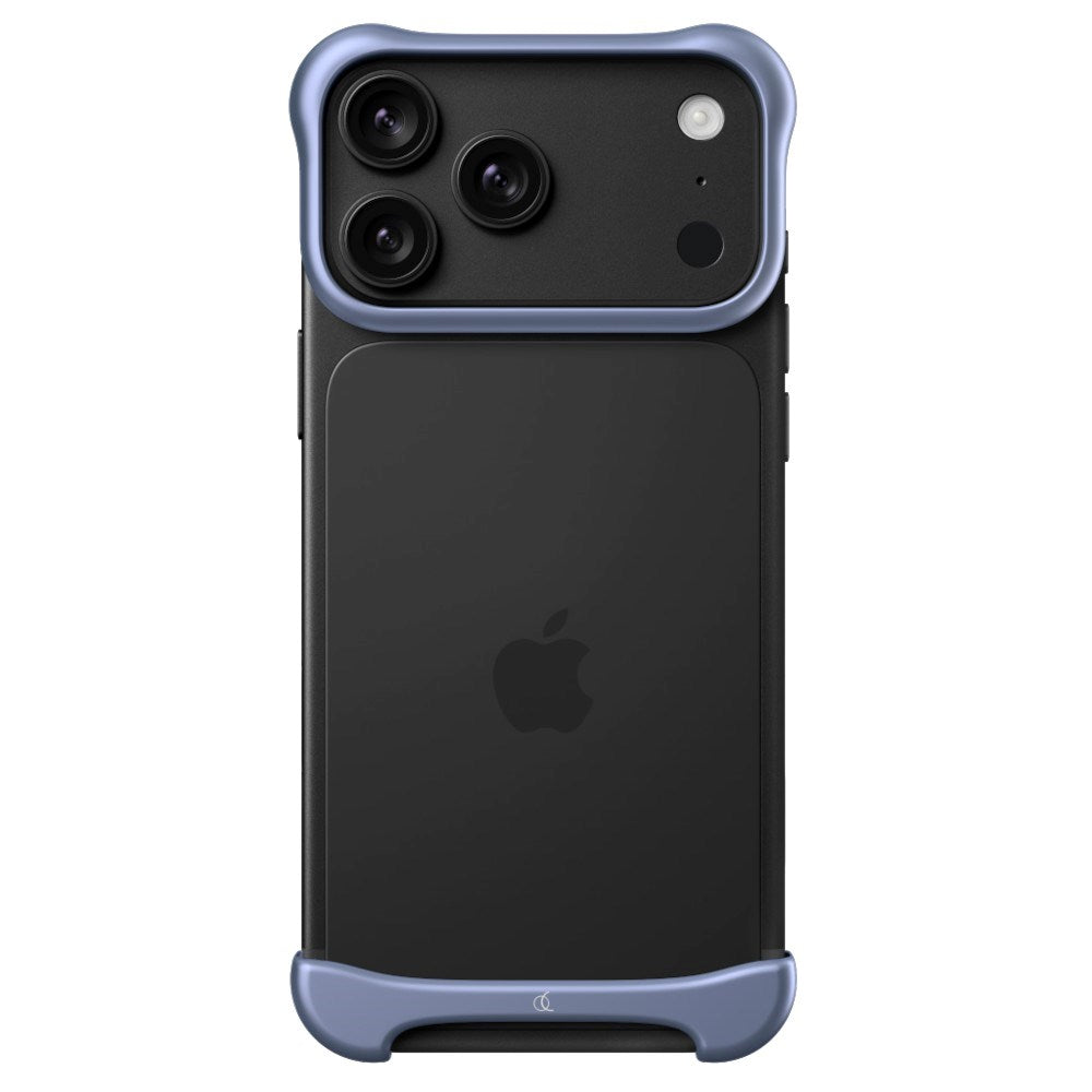 iPhone 18 Pro Max Arc Pulse Aluminum Bumper Case - Matte Light Blue