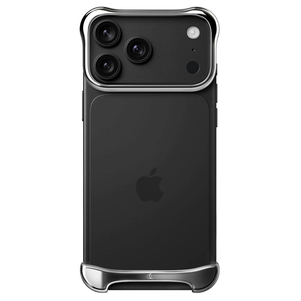 iPhone 18 Pro Arc Pulse Aluminum Bumper Case - Silver