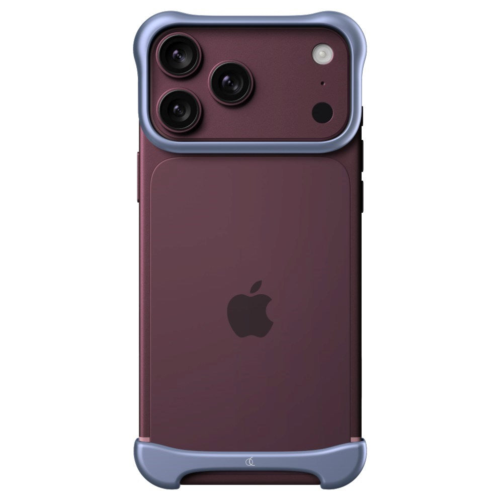 iPhone 18 Pro Max Arc Pulse Aluminum Bumper Case - Matte Light Blue