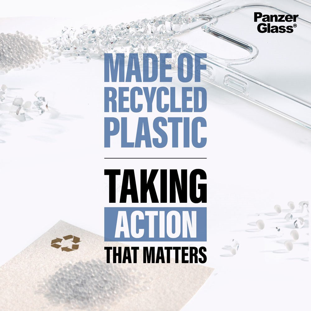 iPhone 16 Pro PanzerGlass 3-i-1 Bundle m. EasyAligner - Screen Protector (UWF) / Case / Camera Protection - Transparent / Black