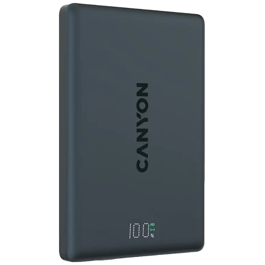 Canyon OnPower 500 5000 mAh PowerBank - MagSafe Compatible - Black