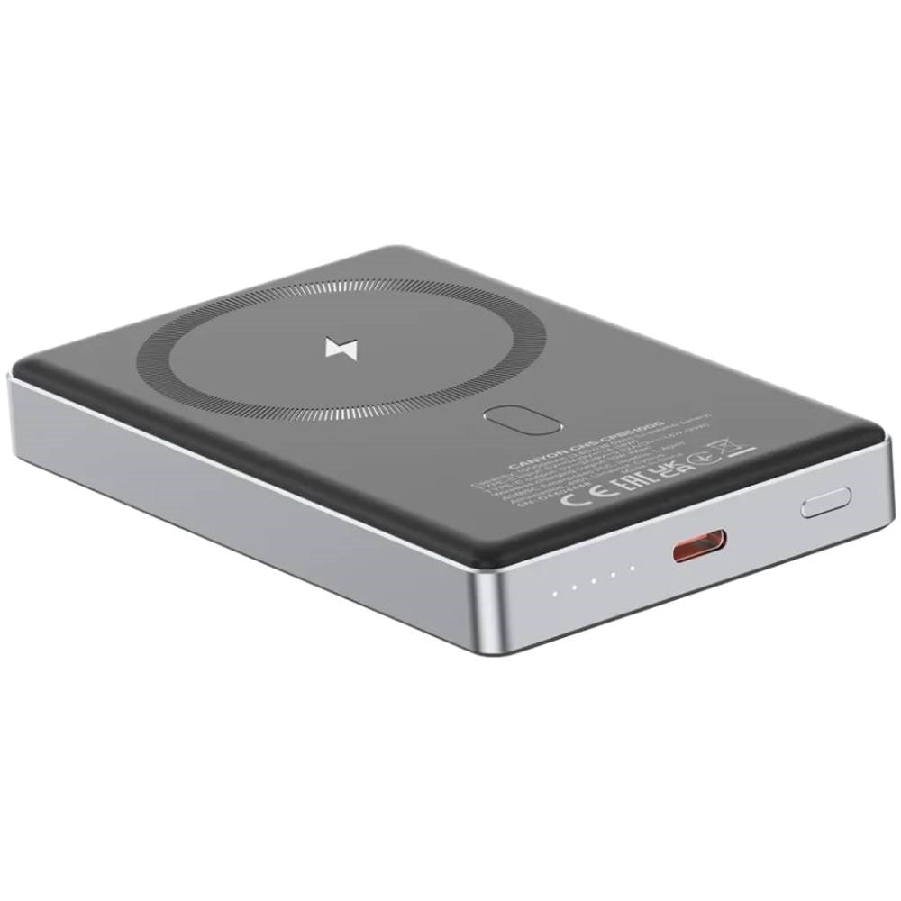 Canyon OnPower 510 10.000 mAh PowerBank - MagSafe Compatible - Gray