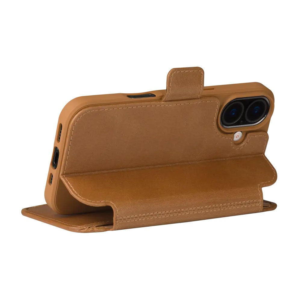 iPhone 17 dbramante1928 Copenhagen Flip Case - Tan