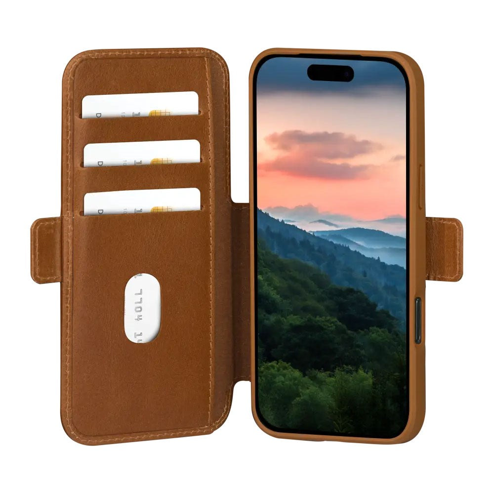 iPhone 17 Pro dbramante1928 Copenhagen Flip Case - Tan