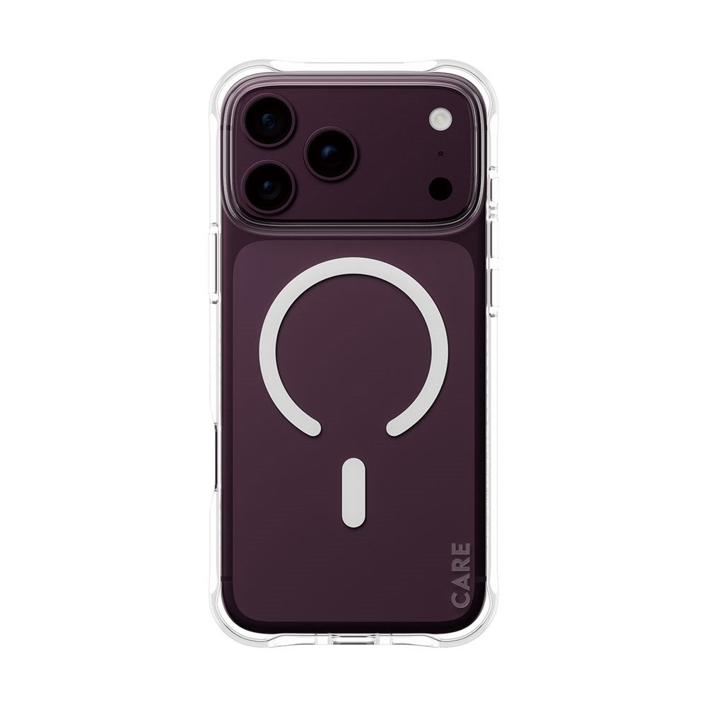 iPhone 18 Pro Max / 17 Pro Max CARE by PanzerGlass Fashionable Samba Case - MagSafe Compatible - Transparent