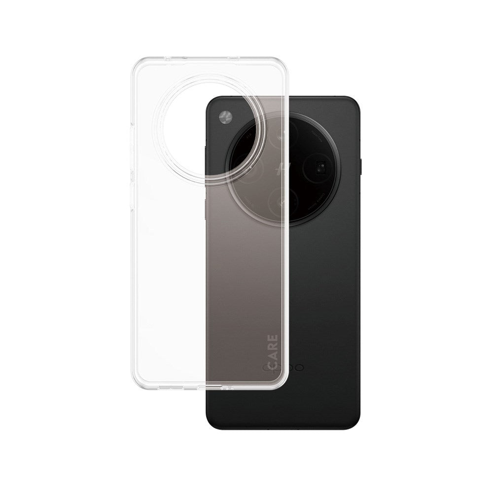 CARE by PanzerGlass Oppo A5 Pro (5G) Fashionable Transparent X-Ray Soft Basic Case - Transparent